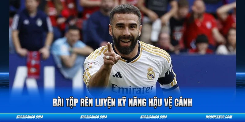 Bài tập rèn luyện kỹ năng hậu vệ cánh