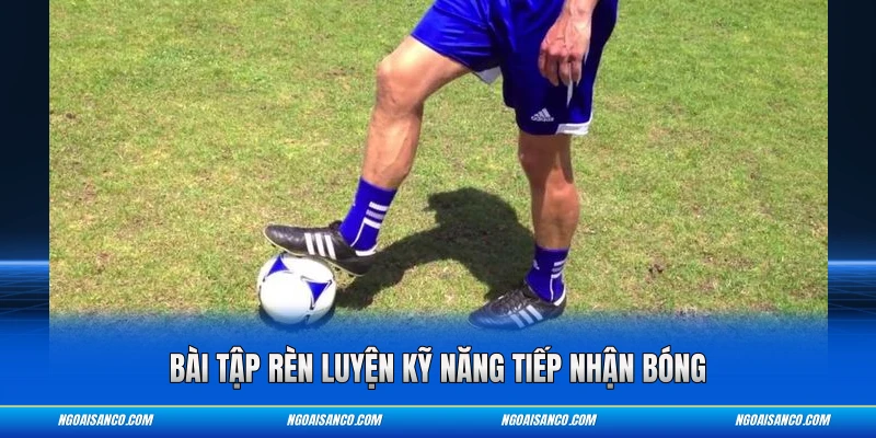 Bài tập rèn luyện kỹ năng tiếp nhận bóng