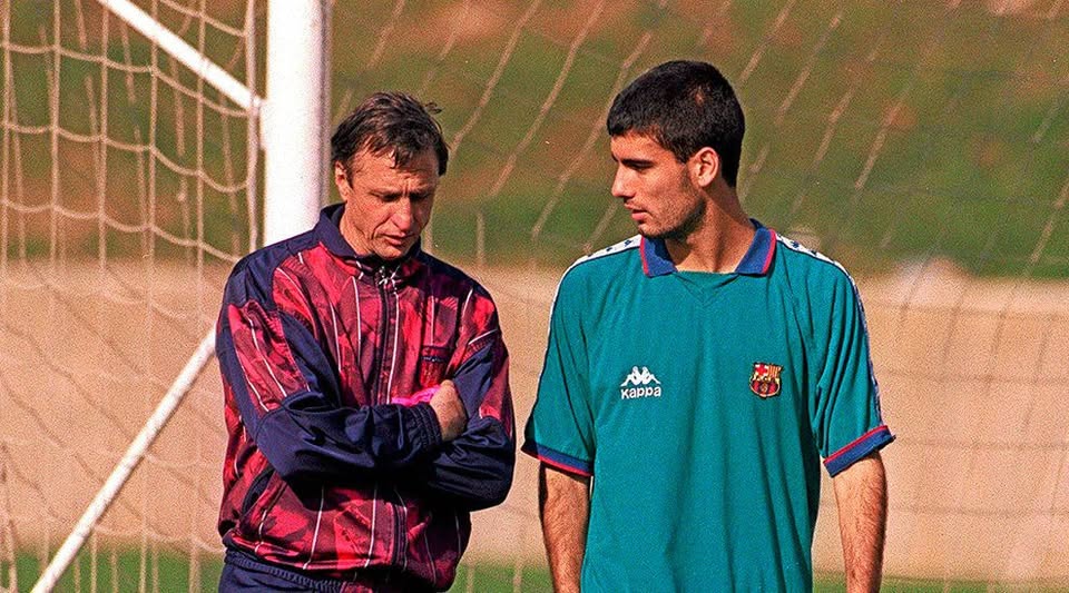 Johan Cruyff Pep Guardiola và nguồn gốc tiki taka