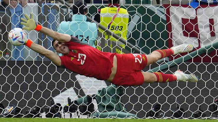 Vị trí thủ môn GK trong bóng đá.